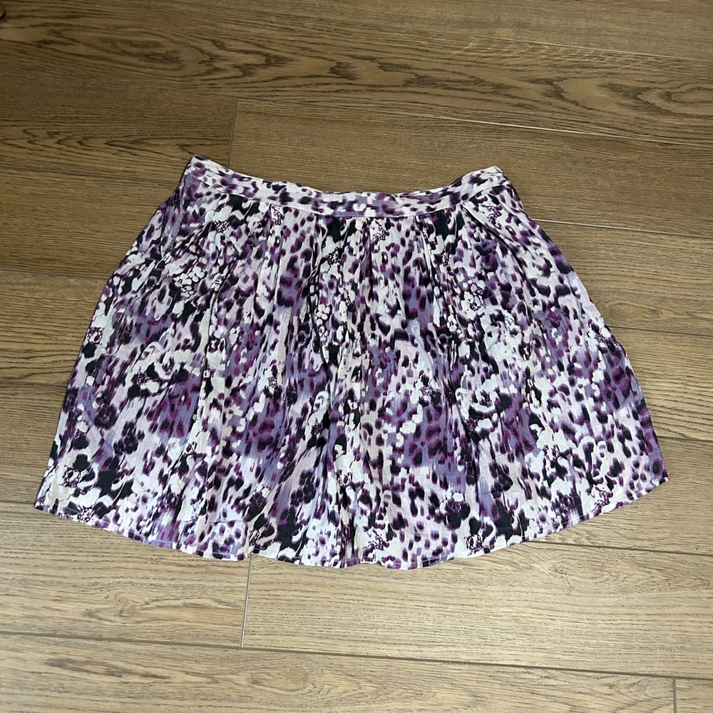 Urban Outfitters Kimchi Blue Purple printed skirt size 6